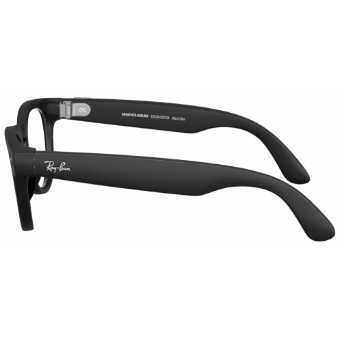 Умные очки Ray-Ban Meta* Headliner Gen 2 Matte Black, Прозрачные линзы для компьютера Clear Blue-Violet (RW4013), размер M